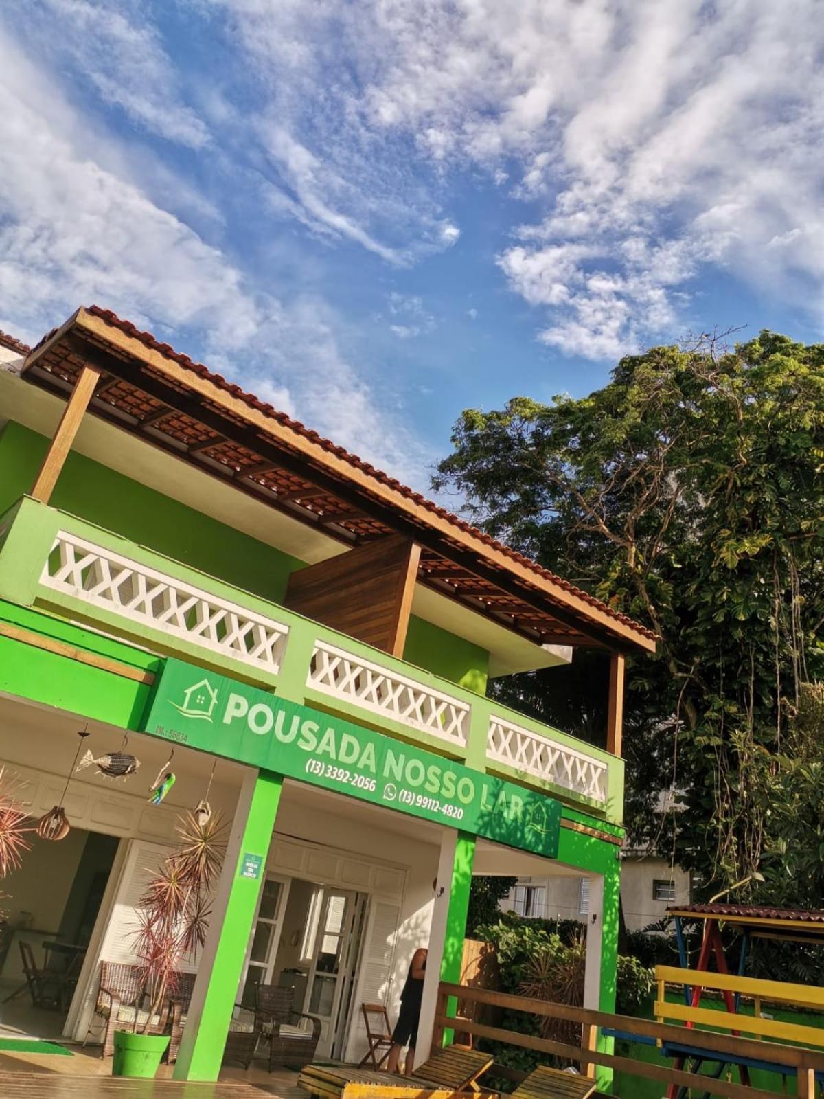 Pousada Nosso Lar Guarujá Esterno foto